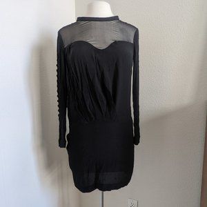 IRO Black Mini Dress 38 M